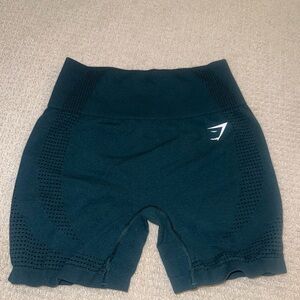Gymshark Dark Green Bike Shorts